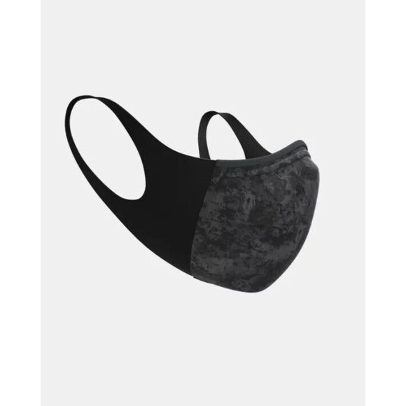 UNDER ARMOR UA Sports Mask Feather Weight UNISEX Pitch Gray-Black L/XL - Picture 3 of 4